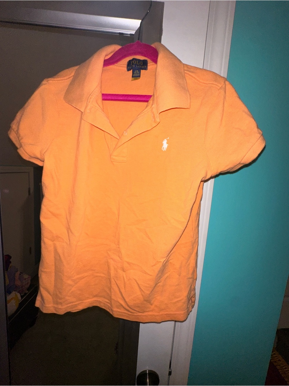 Polo by Ralph Lauren Kids Bright Orange Classic Polo